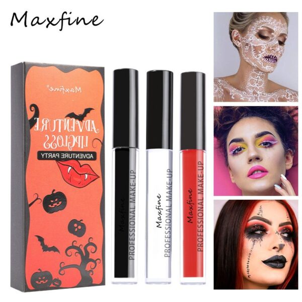 Halloween Lip glaze AB #JL02-A313-lipstick - Image 4