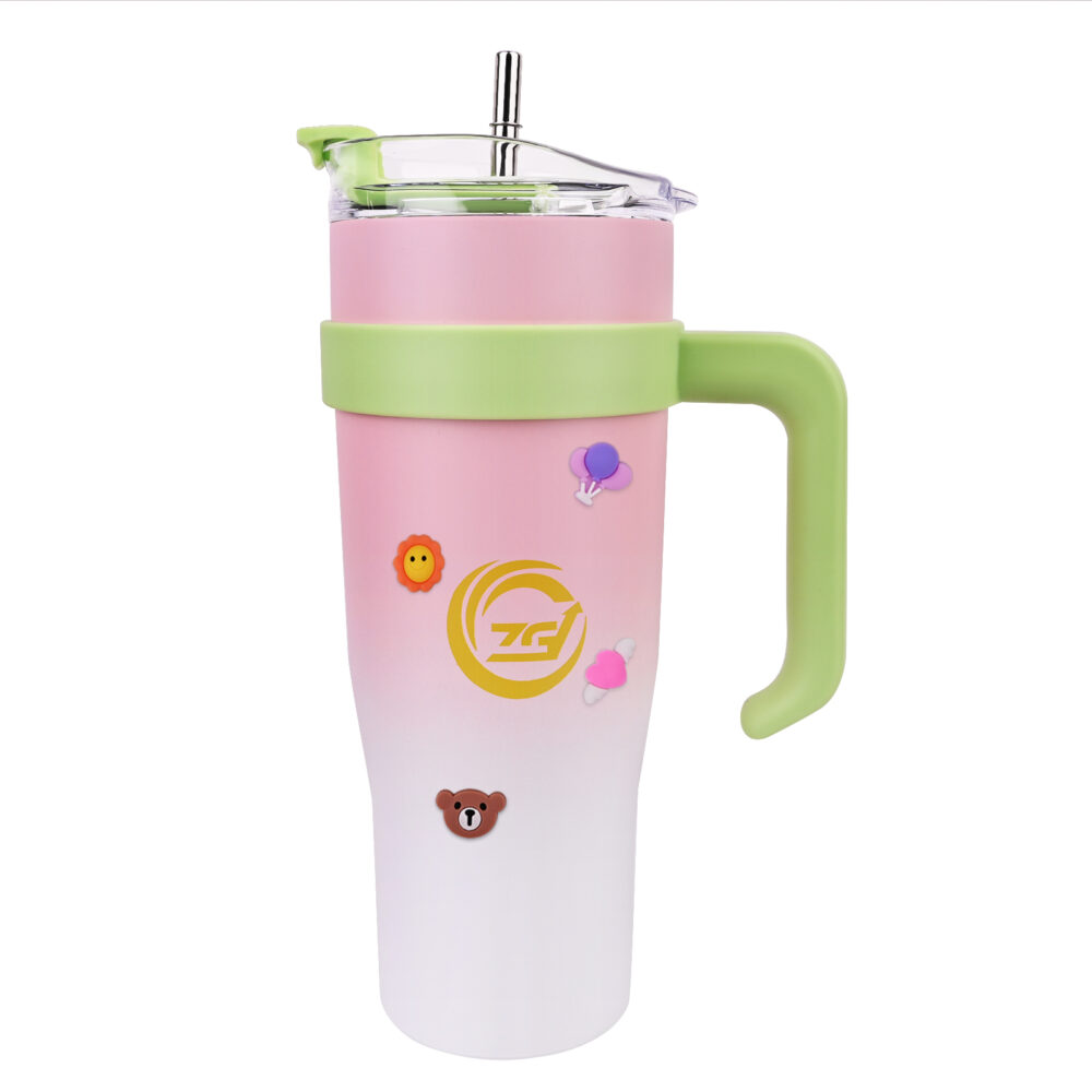 Car water bottle - Pink #JL02-ZGD-GRADEDPOWDER - Image 2