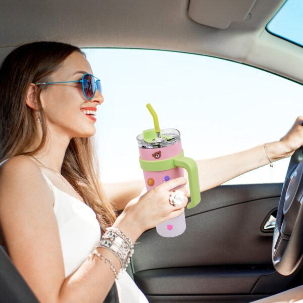 Car water bottle - Pink #JL02-ZGD-GRADEDPOWDER - Image 8