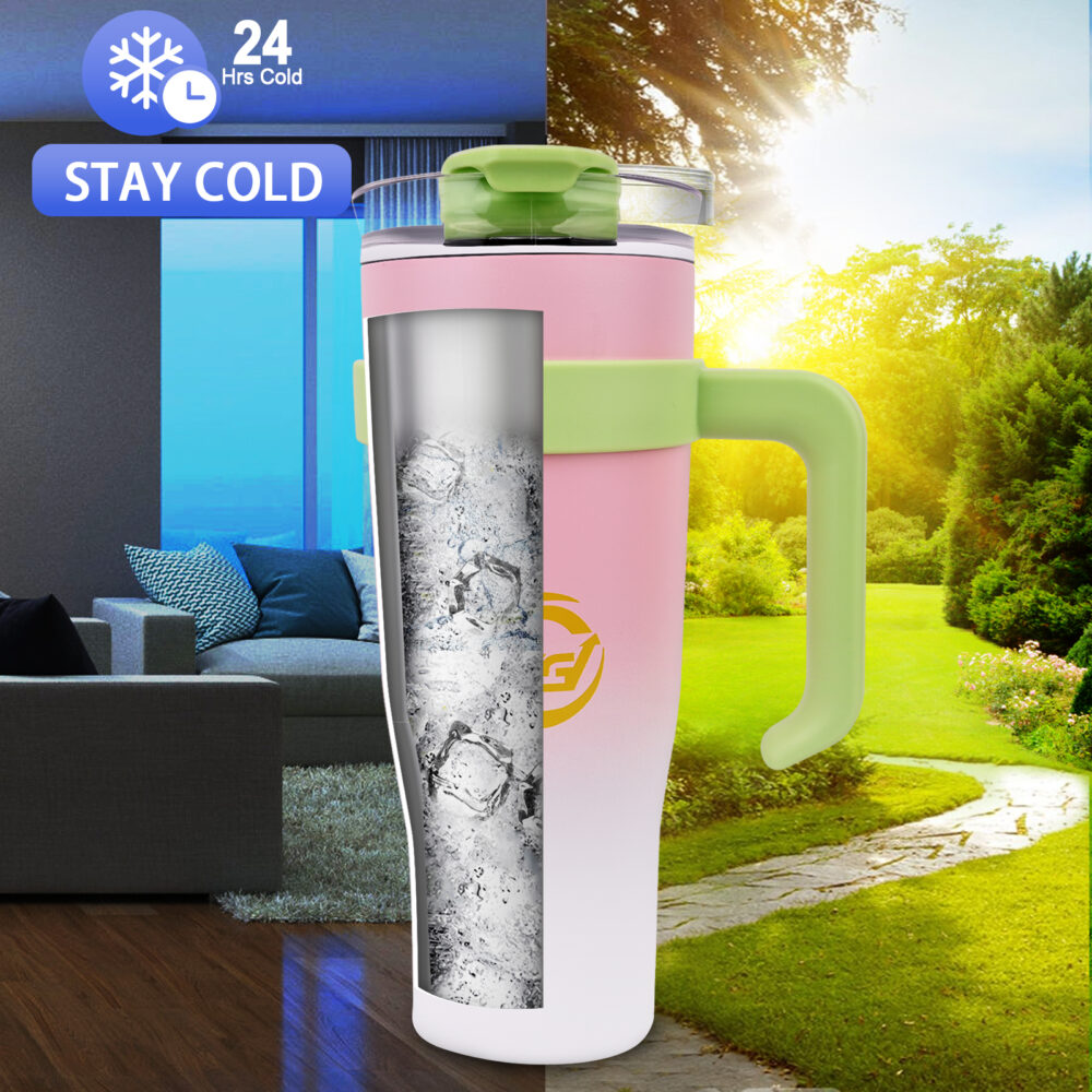 Car water bottle - Pink #JL02-ZGD-GRADEDPOWDER - Image 4