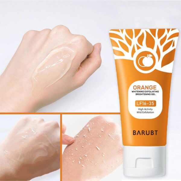 Orange Enzyme Exfoliating Gel Facial deep cleansing and moisturizing gentle mud to remove dead skin #JL02-A313-Orange Gel - Image 11