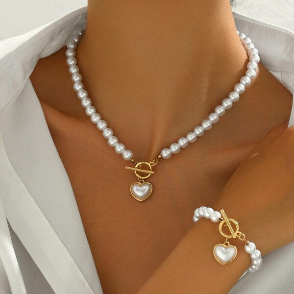 6541  Stylish Jewelry Combo: Bracelet & Pendant Necklace for Effortless Charm #JL01-WJ-0159 - Image 3