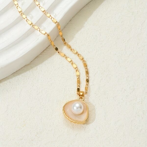 6541  Baroque Pearl Pendant Necklace for Women Pearl Gold Pendant Necklace for Women Vintage Pearl Jewelry #JL01-WJ-S0065
