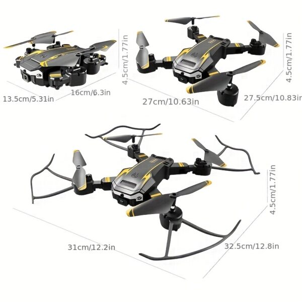 S6Orange, toy drone, dual cameras #JL02-S6 Orange - Image 5