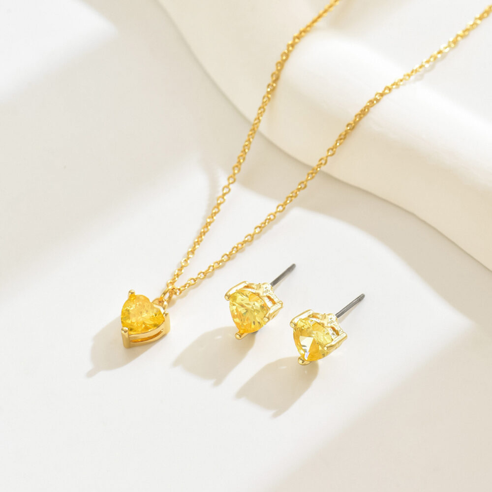 6541  Trendy Earrings and Necklace Combo, Boost Your Charm Effortlessly #JL01-WJ-0141