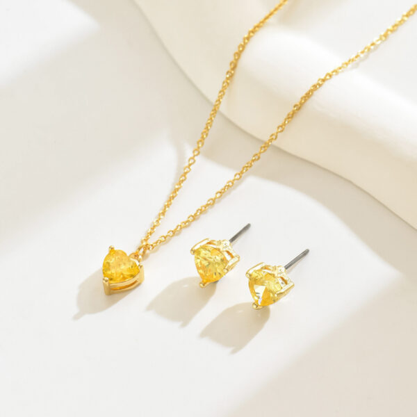 6541  Trendy Earrings and Necklace Combo, Boost Your Charm Effortlessly #JL01-WJ-0141