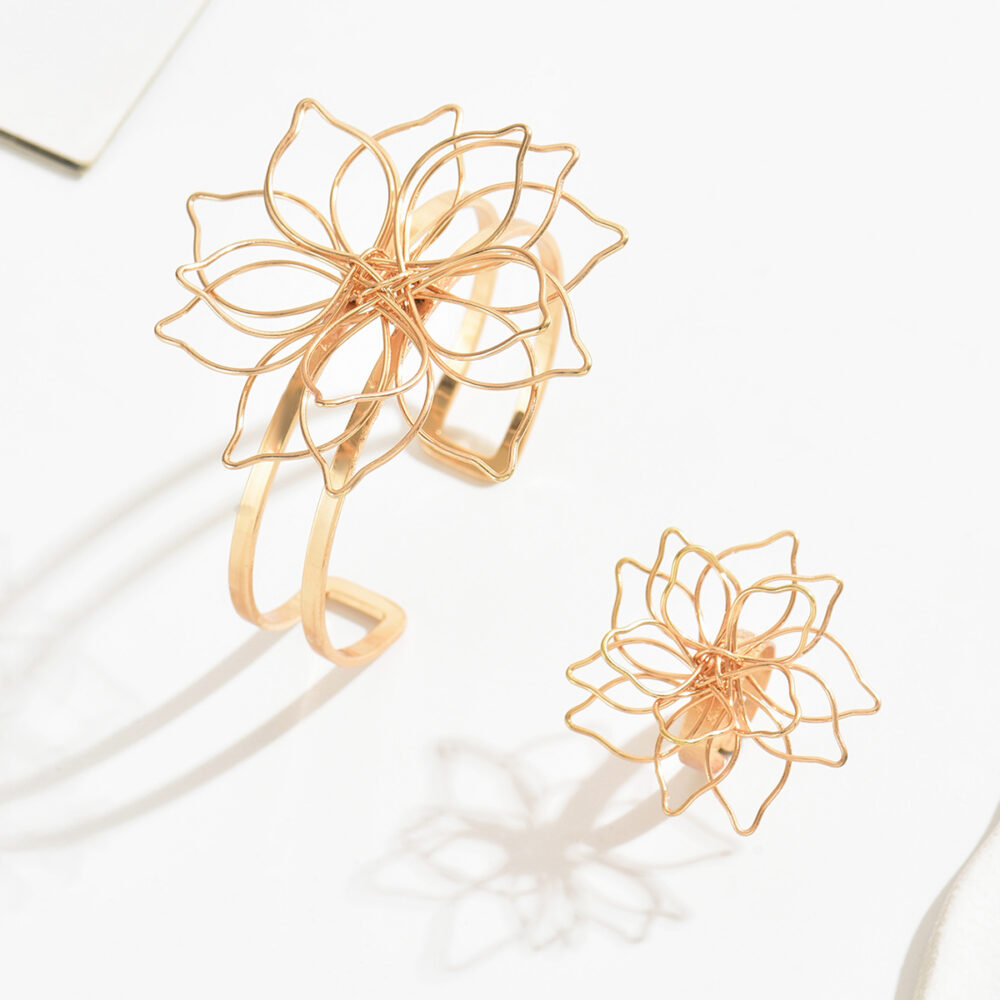 6541  Timeless Bracelet & Ring Duo: Classic Beauty Boost #JL01-WJ-0206