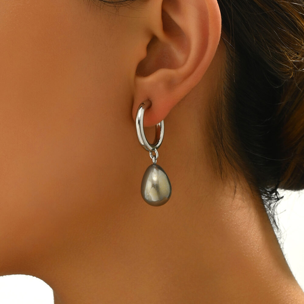 6541  Elegant Zinc Alloy & Fake Pearl Earrings, Fashion Jewelry for Women #JL01-WJ-0093 - Image 3