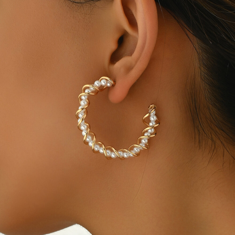 Fashionable Stud Earrings, Enhance Your Charm with Every Wear, Make a Statement with This Timeless Accessory #JL01-WJ-0103 - Image 3