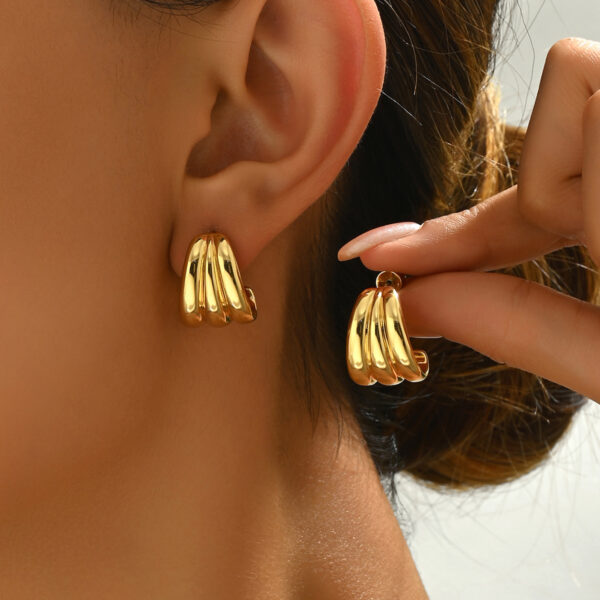 6541  Stylish Earrings, Ideal Gift for Women & Wives, Celebrate Mother's Day, Anniversaries, Birthdays, Elegant Jewelry for Every Special Occasion #JL01-WJ-0096 - Image 4