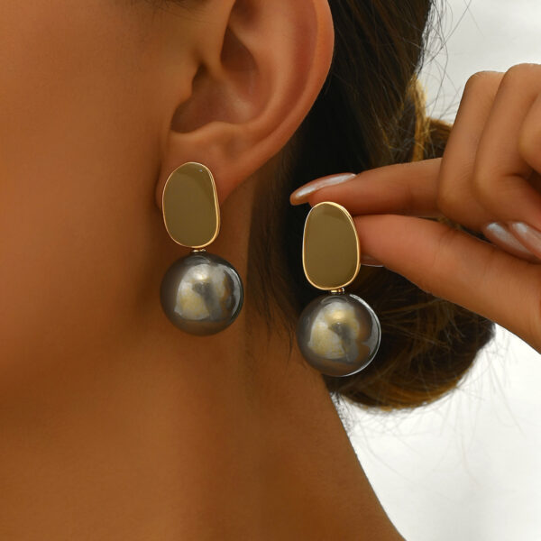 6541  "Stylish Earrings, Ideal Gift for Women & Wives, Perfect for Mother's Day, Anniversary, Birthday Celebrations, Showcase Your Love with This Elegant Jewelry #JL01-WJ-0097 - Image 4