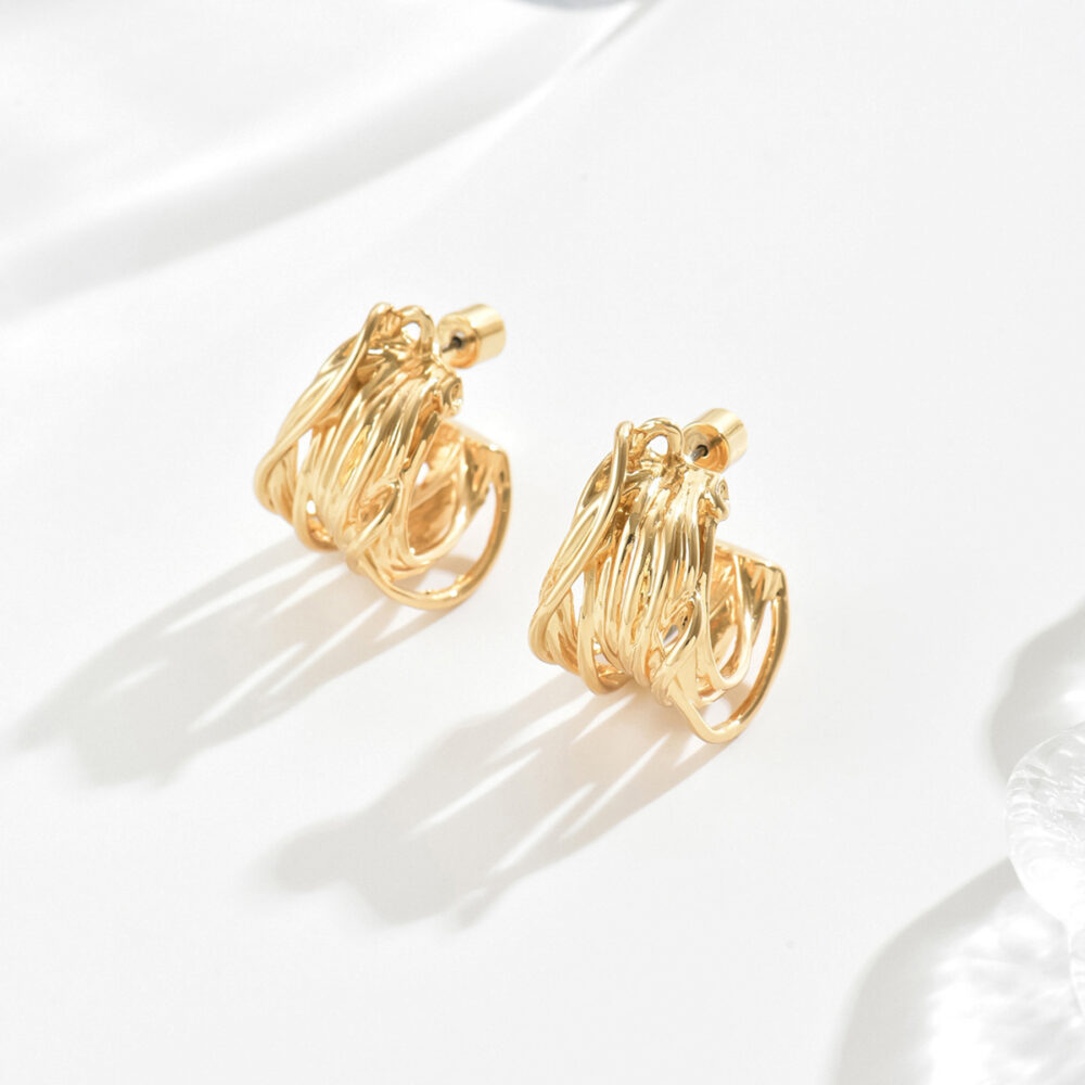 6541  Chic Zinc Alloy Earrings, Minimalist Jewelry for Everyday Wear, Ideal Gift for Her, Suitable for Weddings, Anniversaries, Birthdays #JL01-WJ-0094