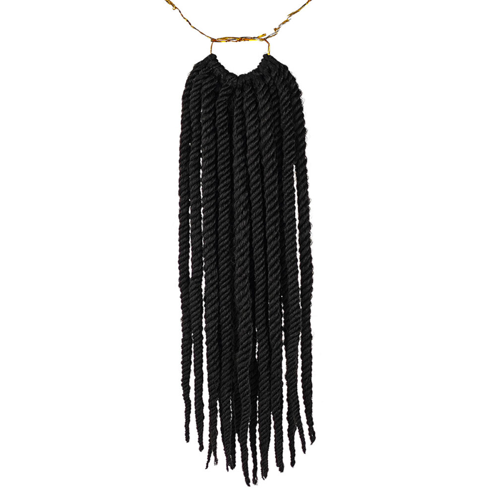 FOUR STRAND SENEGAL TWIST Senegalese Twist Crochet Hair Braids #JL01-802-1B - Image 6
