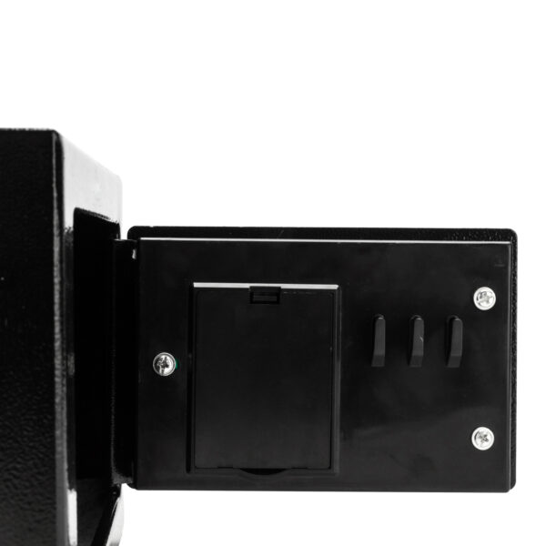 Mini Wall-in Style Electronic Code Metal Steel Box Safe Case 17EF Black #SY-61958008 - Image 12