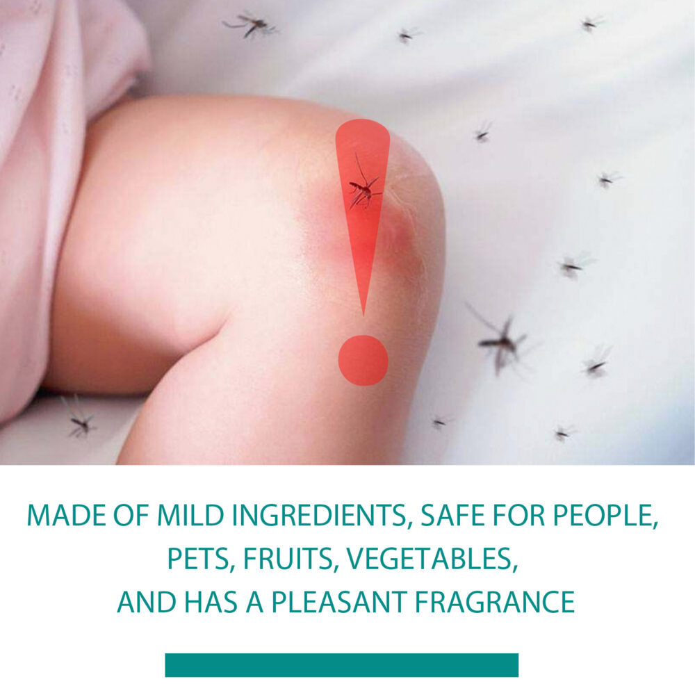 Mosquito repellent spray Outdoor indoor anti-mosquito bites skin itch relief portable mosquito repellent spray #WM-XIB02-A001-30-GN1 - Image 4