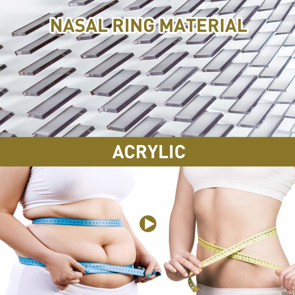 Slimming Nose Ring Slimming Body Shaping to reduce belly fat Worship Meat shape firming skin body care #JL04-XIB03-A011-7-WH1 - Image 7