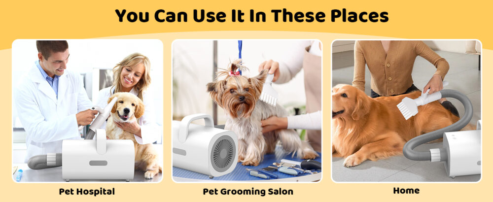 6541  Dog dryer, 4-in-1 dog hair dryer with smart handle,90 m/s high speed negative ion dog hair dryer, adjustable air speed and temperature pet dryer for dogs and cats #JL01-USA-240 - Image 11