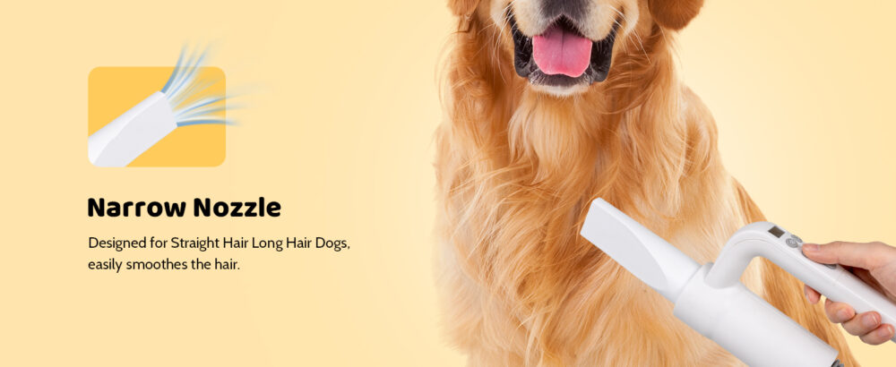 6541  Dog dryer, 4-in-1 dog hair dryer with smart handle,90 m/s high speed negative ion dog hair dryer, adjustable air speed and temperature pet dryer for dogs and cats #JL01-USA-240 - Image 15