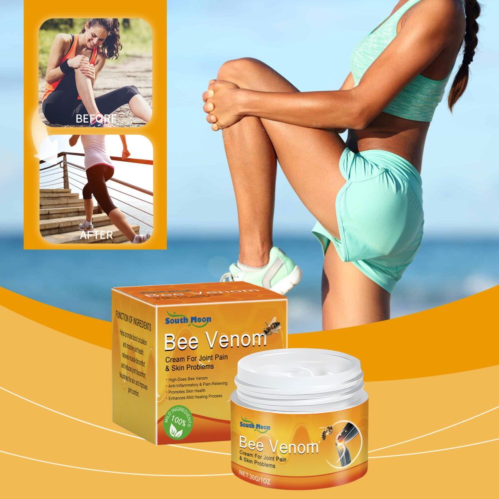 Bee Venom Joint Pain Cream Massage to relieve joint discomfort Knee Lumbar shoulder and neck care cream #JL04-SOB04-A019-30-YE1