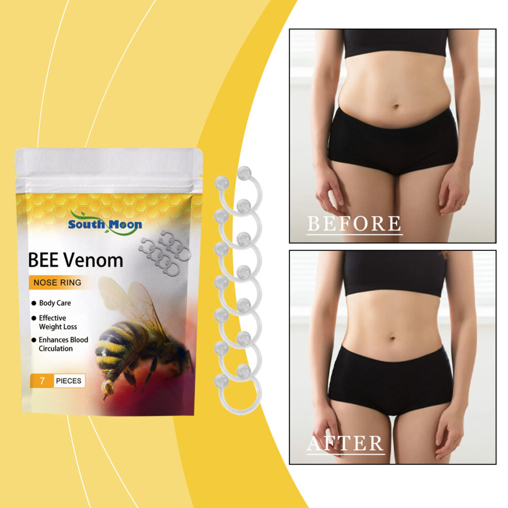 Body shaping Bee Venom nose ring Light abdominal beauty show body shape tight skin body care #JL04-SOA06-A223-7-WH1