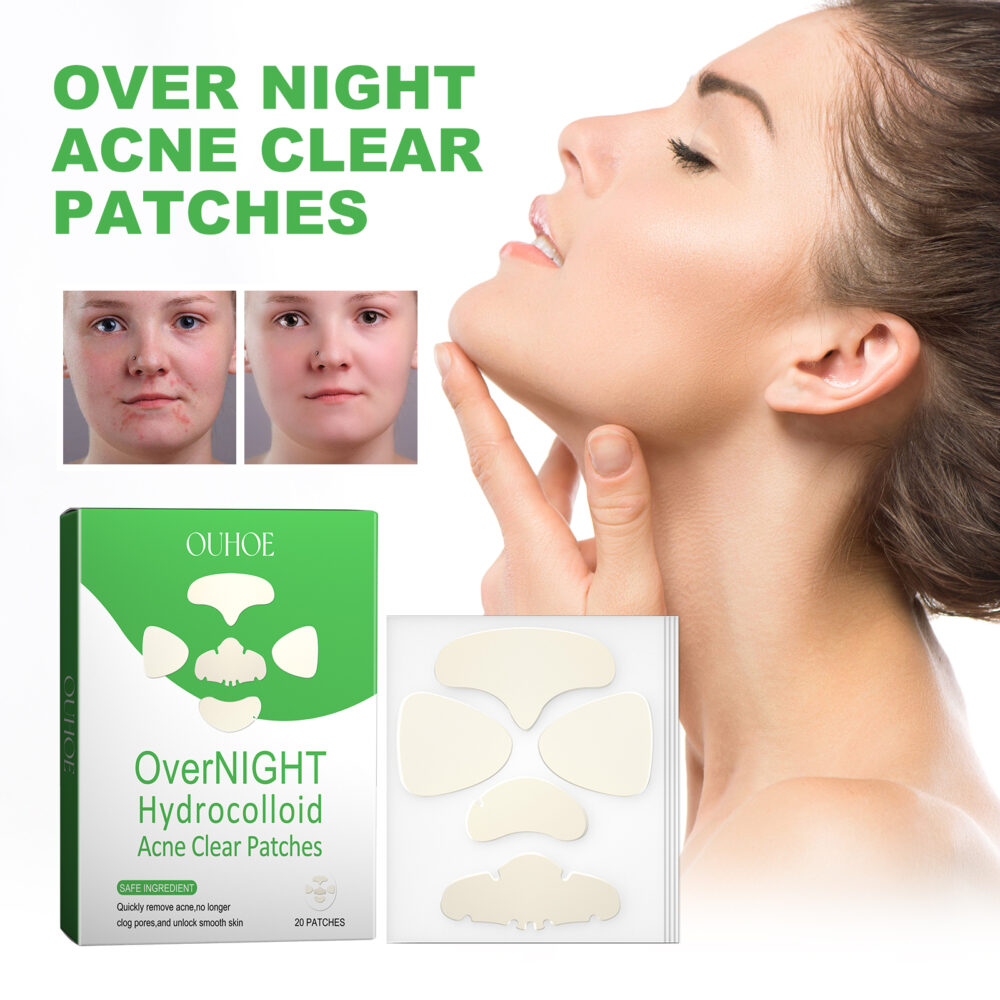 Facial Acne Patch gently repair facial acne pimples closed mouth fade acne pits acne marks smooth skin #JL04-OUA05-A022-20-WH1