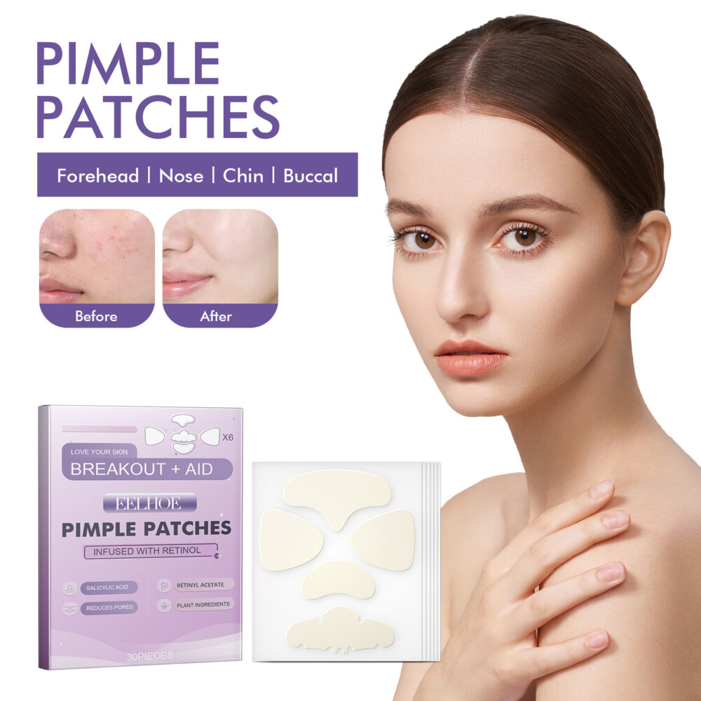 Cheek Acne Patch Salicylic Acid Facial Treatment for Acne Acne Closing Gentle Cleansing Patch #JL04-EEA05-A015-30-VT1