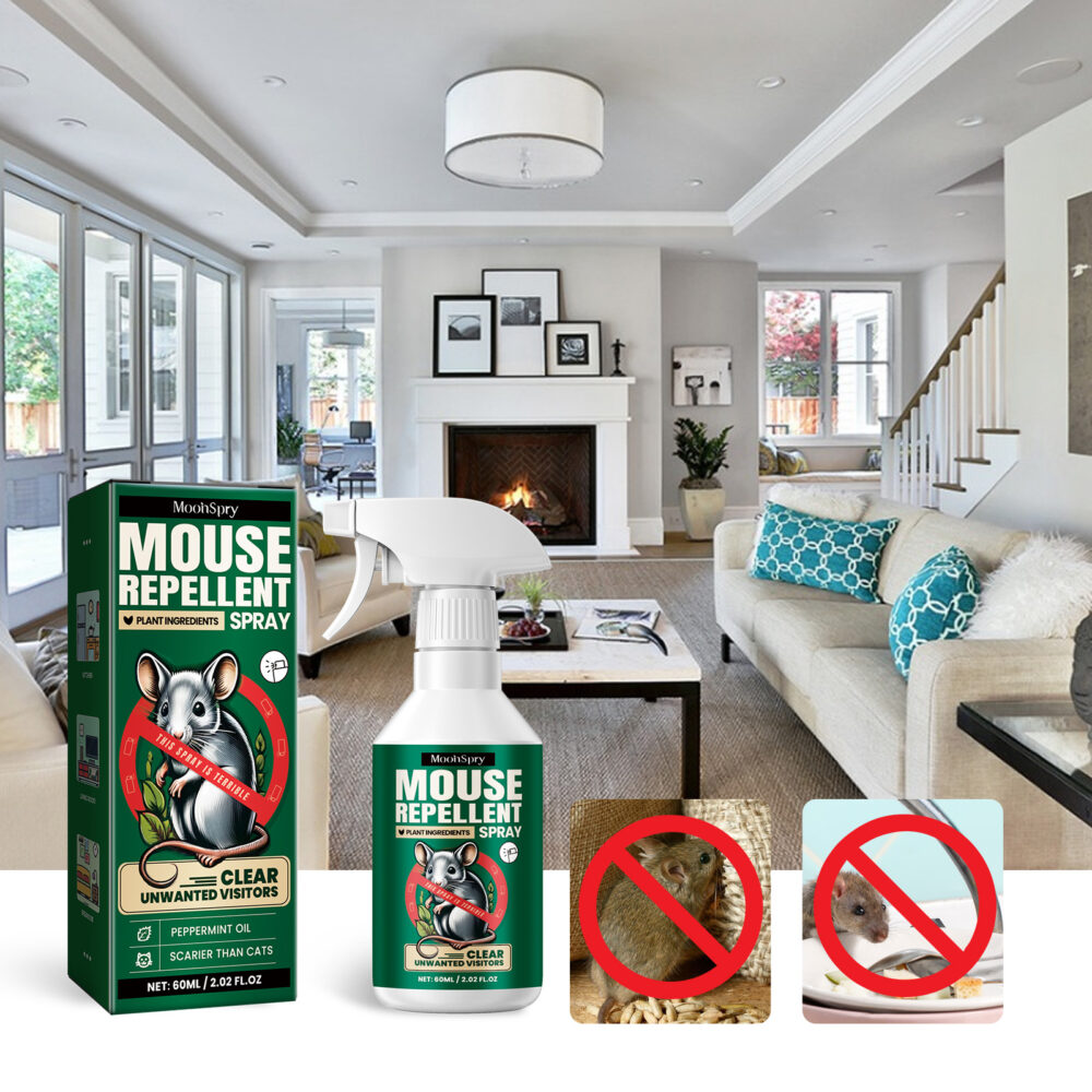 Rodent repellent spray Household Garden rodent repellent repellent solution Repellent cockroach repellent mosquito repellent spray #JL04-MOC06-A001-60-GN1