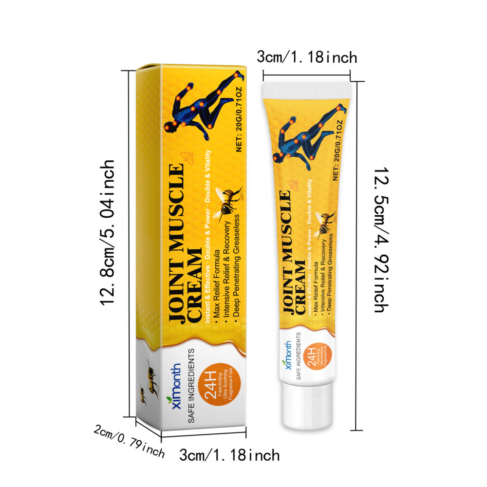 Bee Venom Muscle Joint Cream Relieves sore muscles and joint pain Body care repair cream #JL04-XIB07-A047-20-YE1 - Image 2