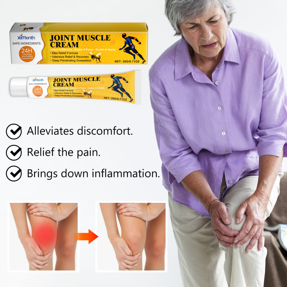 Bee Venom Muscle Joint Cream Relieves sore muscles and joint pain Body care repair cream #JL04-XIB07-A047-20-YE1 - Image 5