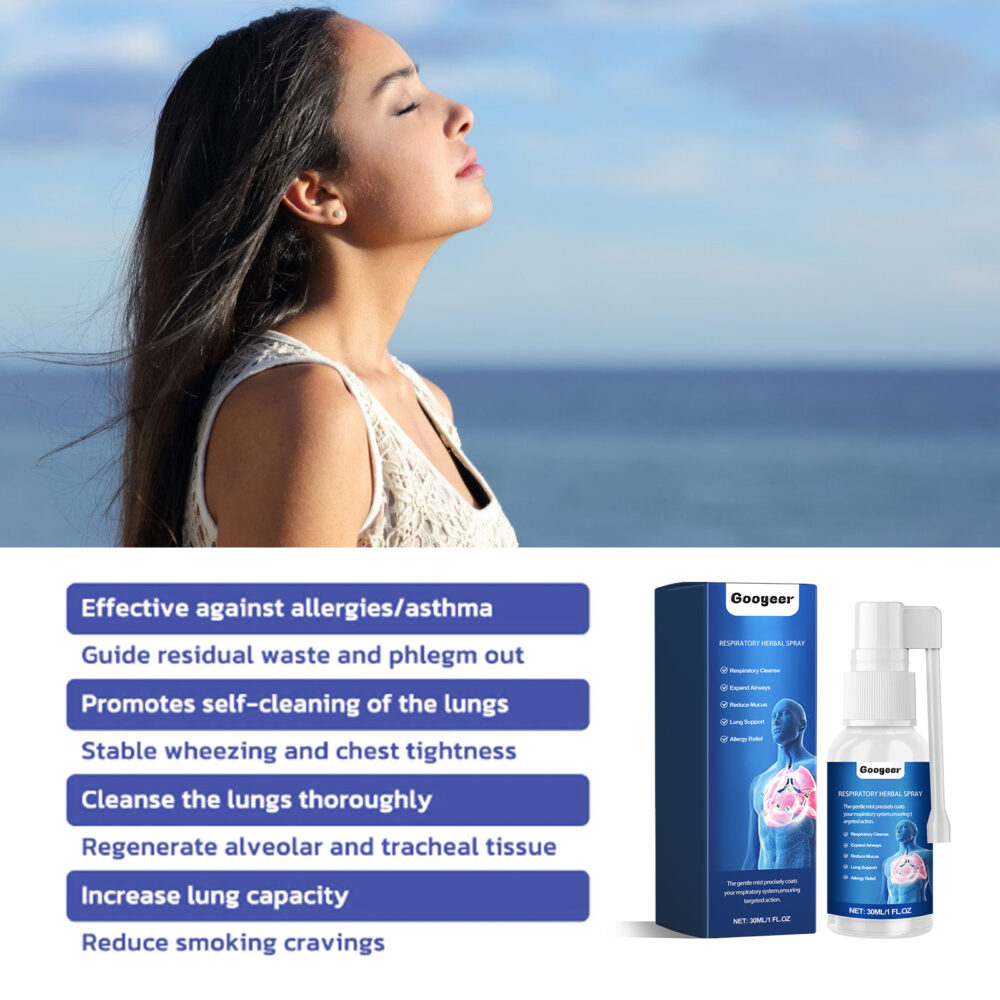 Herbal spray relieves dry throat Itchy throat phlegm blocked breathing throat care spray #JL04-GOB07-A007-30-BU1 - Image 6