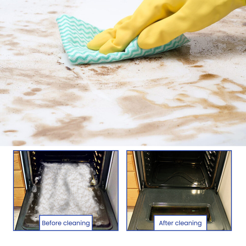 Multi-functional kitchen grease cleaner Kitchen stove kitchenware heavy oil stains strong cleaning #JL04-JHC01-A012-100-YE1 - Image 5
