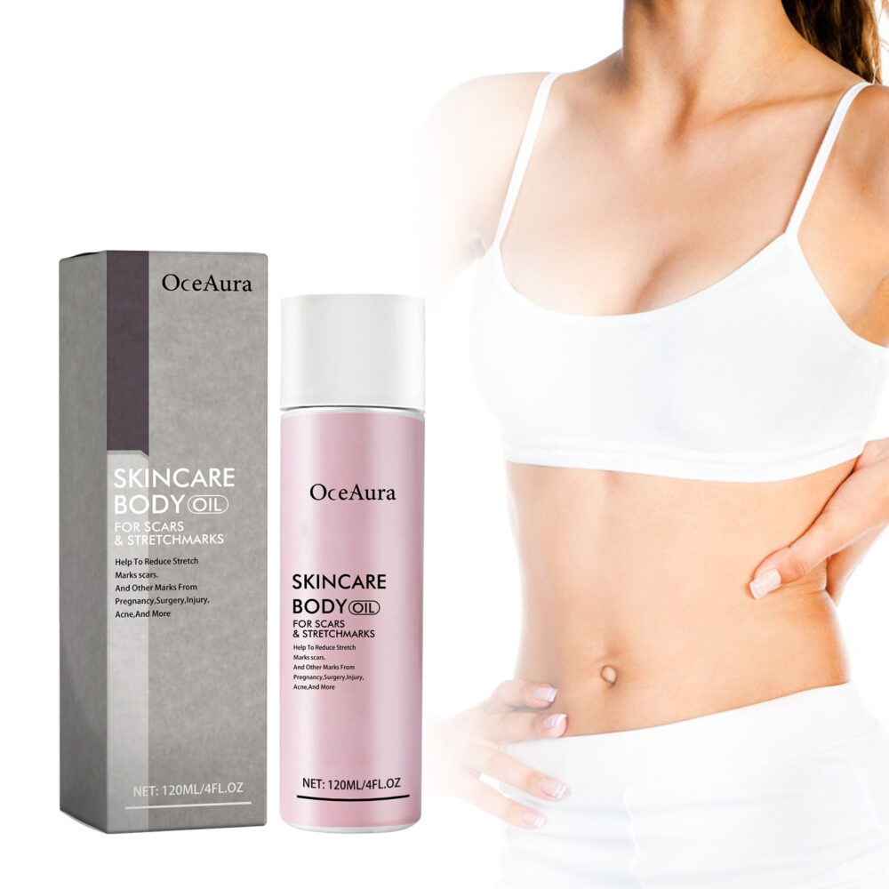 Skin care Body oil reduces scars and fine lines of pregnancy by moisturizing and repairing delicate and smooth body skin #JL04-OCA06-A048-120-GY1 - Image 8