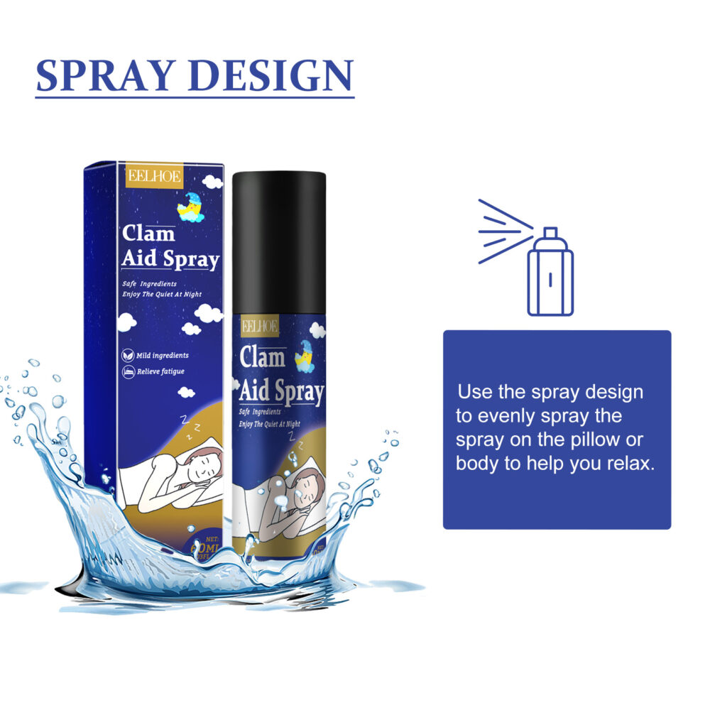 Lavender Sleep Comfort Spray Night Care Sleep Peace Pillow Gentle Refreshing Treatment Spray #JL04-EE062302101-60ml - Image 7