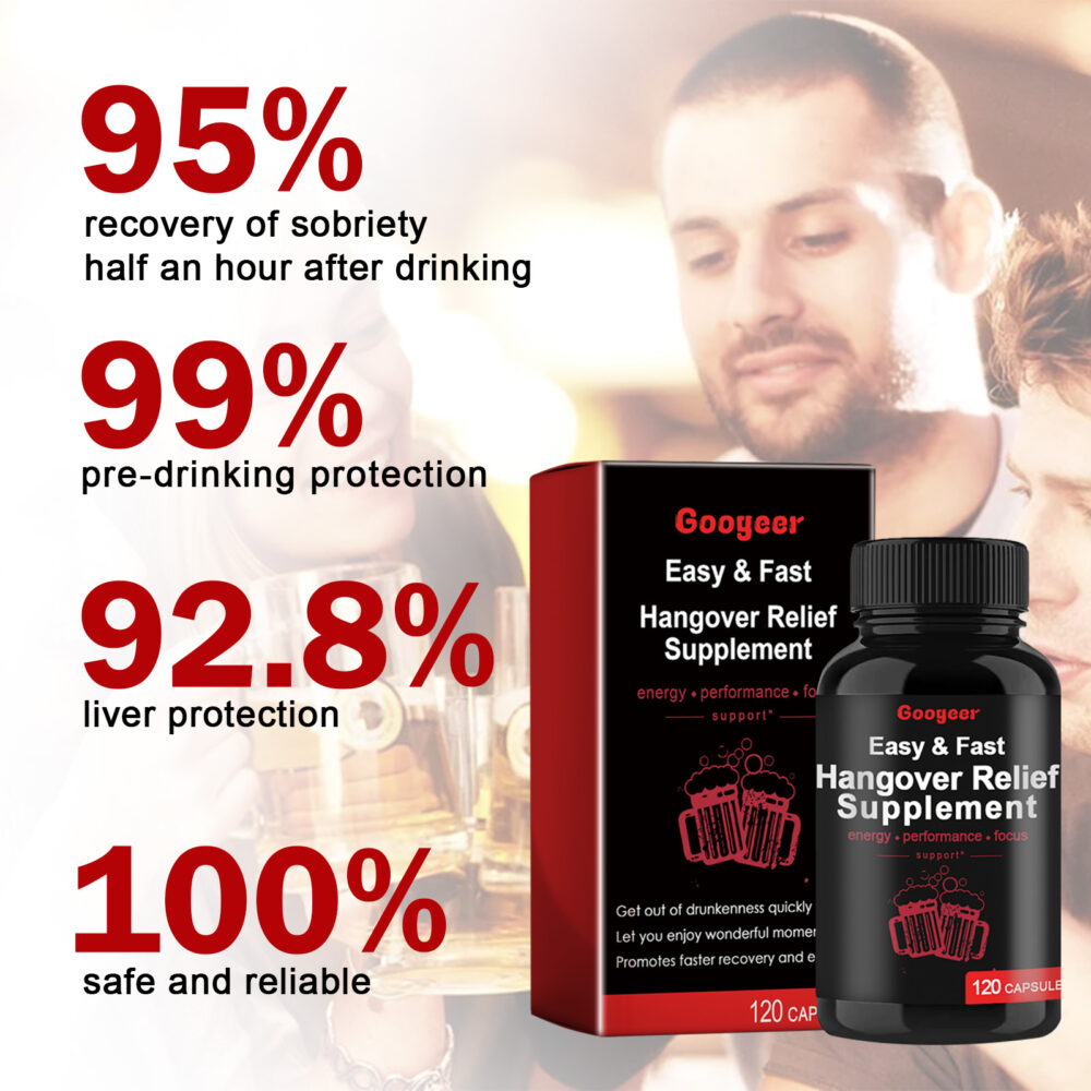 Hangover Relief Supplement Capsule Hangover Relief Supplement body treatment #JL04-GOB07-A020-120-BK1 - Image 5