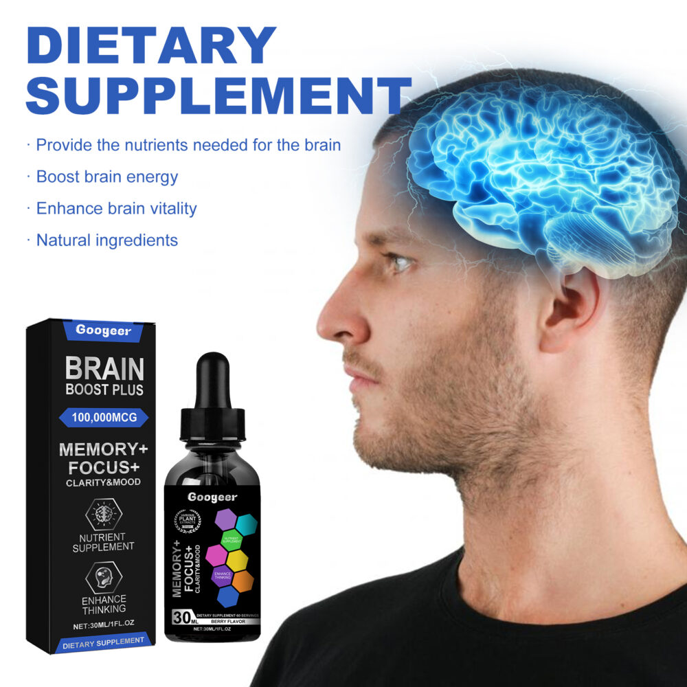Dietary Fiber Supplement (Intake) Relieves anxiety, fatigue and Boosts Energy Body Care drops #JL04-GOI02-A005-30-BK1