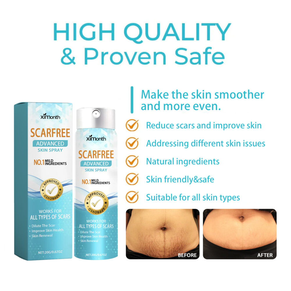 Fade Scar Care Spray Body Skin Care Fade post-natal scar smooth skin #JL04-XIB04-A001-20-BU1 - Image 8