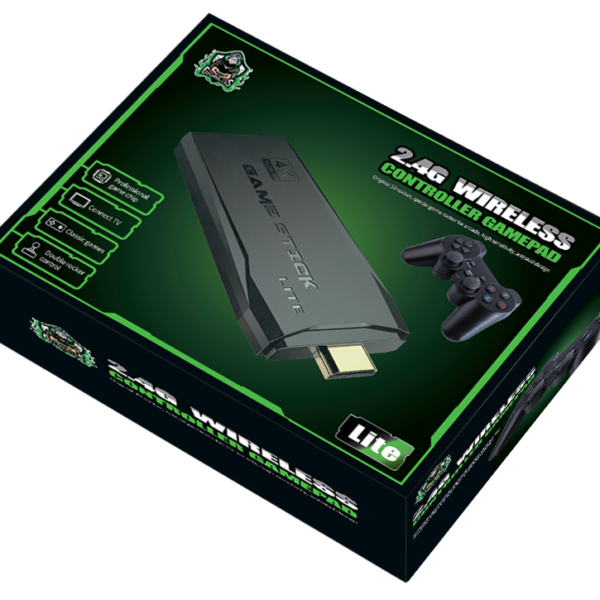 6541  M8-4K Gaming Stick: 20,000 + built-in games, 9 emulators, HDMI output, 4K HDR support, dual wireless gamepads #JL07-M8-4K - Image 5