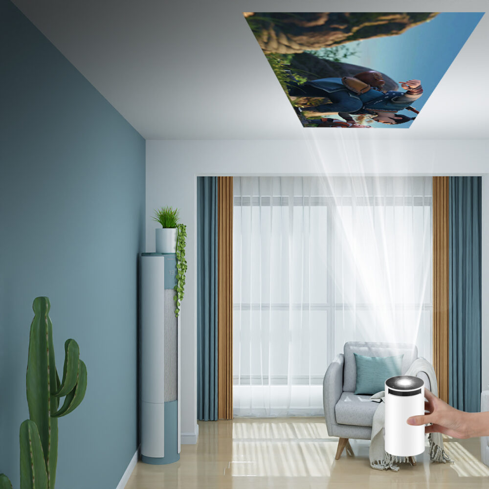 6541  Portable smart projector: Support 4K, 720P HD, 130-inch giant screen, Android 11.0 system, low noise #JL07-HY-300 - Image 10