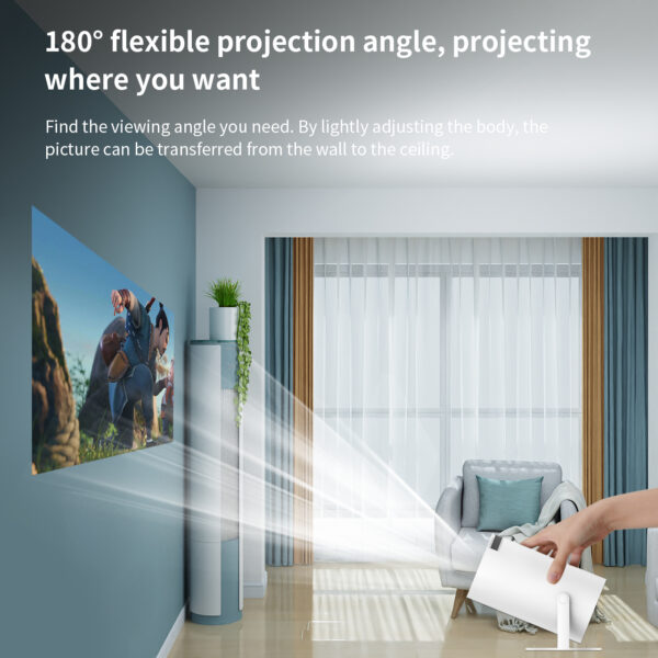 6541  Portable smart projector: Support 4K, 720P HD, 130-inch giant screen, Android 11.0 system, low noise #JL07-HY-300 - Image 9