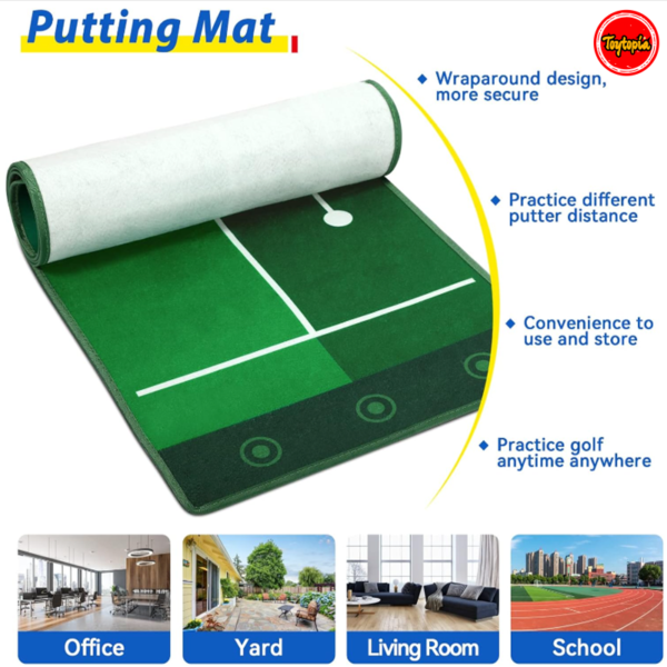 6541  Golf Game kit for kids - indoor and outdoor to develop hand-eye coordination and motor skills #JL07-GOLFT-B - Image 4