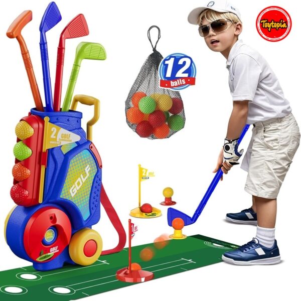6541  Golf Game kit for kids - indoor and outdoor to develop hand-eye coordination and motor skills #JL07-GOLFT-B