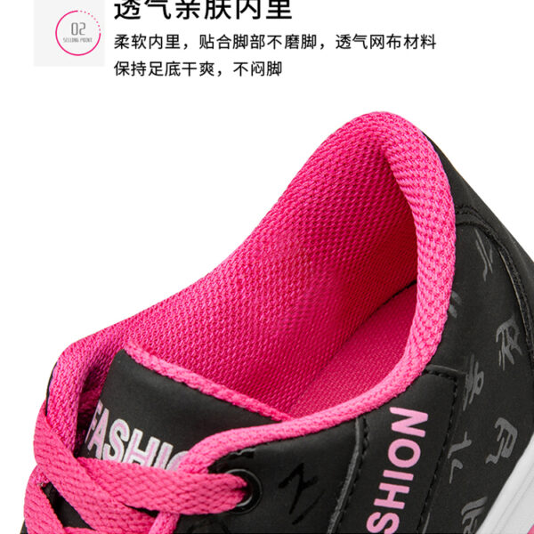 Fashion casual heightening sports shoes, light and comfortable women's shoes #JL07-836黑色/836蓝色/836卡其 - Image 4