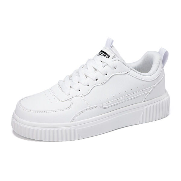 Stylish casual sneakers - three color options #JL07-088纯白/088白黑/088白绿