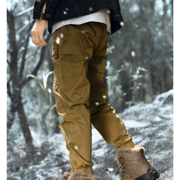 Winter outdoor warm waterproof non-slip cotton boots #JL07-935黑色/935棕色 - Image 21