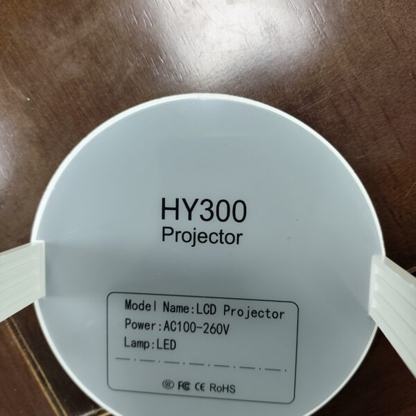 6541  Portable smart projector: Support 4K, 720P HD, 130-inch giant screen, Android 11.0 system, low noise #JL07-HY-300 - Image 17