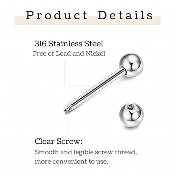 6541  13-Piece Nipple Ring Set，Dazzling Body Jewelry #JL01-BEGS04 - Image 3