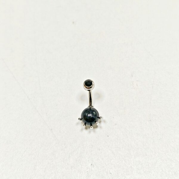 6541  10Pcs Black Belly Button Rings Kit，variety of styles Ideal for daily wear #JL01-BEGS12 - Image 6