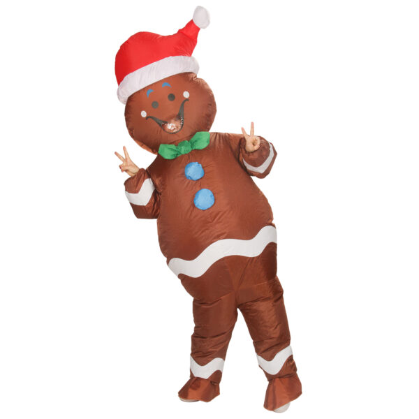 6541  Christmas Inflatable Costume for Adult Funny Blow Up Halloween Costumes for Men Women Holiday Party Cosplay #JL07-FZ1848