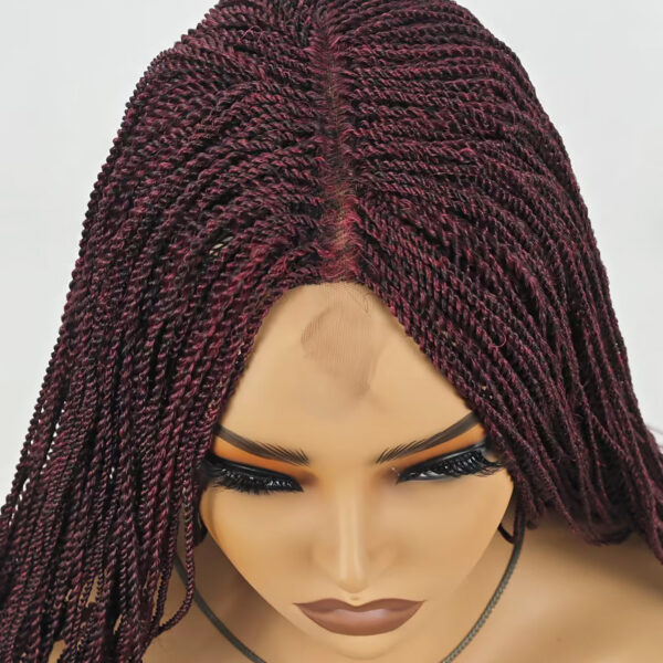6541  Braid Wig - 28 Inches Synthetic Hand Braided Wig #JL01-539-1/539-1B/539-27/539-613/539-99J - Image 20