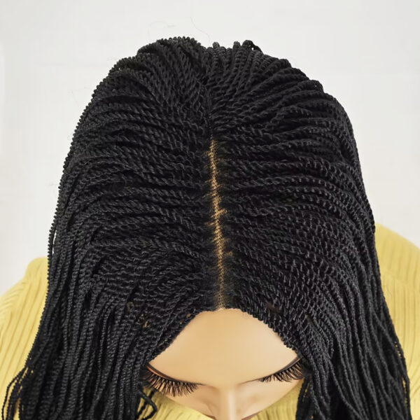 6541  Braid Wig - 28 Inches Synthetic Hand Braided Wig #JL01-539-1/539-1B/539-27/539-613/539-99J - Image 14